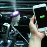 Mini humidifier with car USB charger